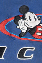 Vintage Distressed Mickey Embroidered The Disney Store Sweatshirt (2000s)