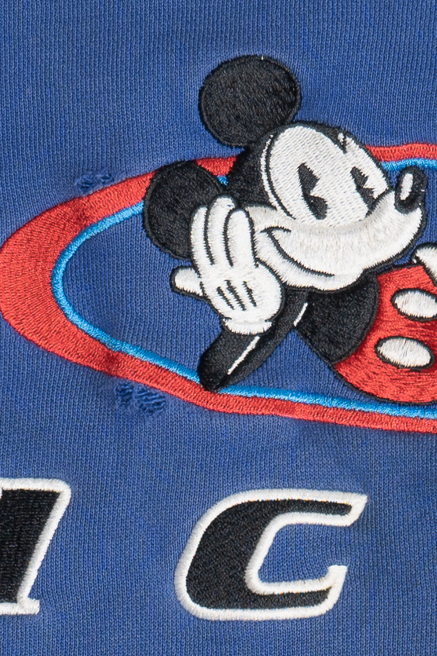 Vintage Distressed Mickey Embroidered The Disney Store Sweatshirt (2000s)