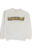 Vintage University Of Michigan "Michigan" Tackle Twill Sweatshirt (1990s)