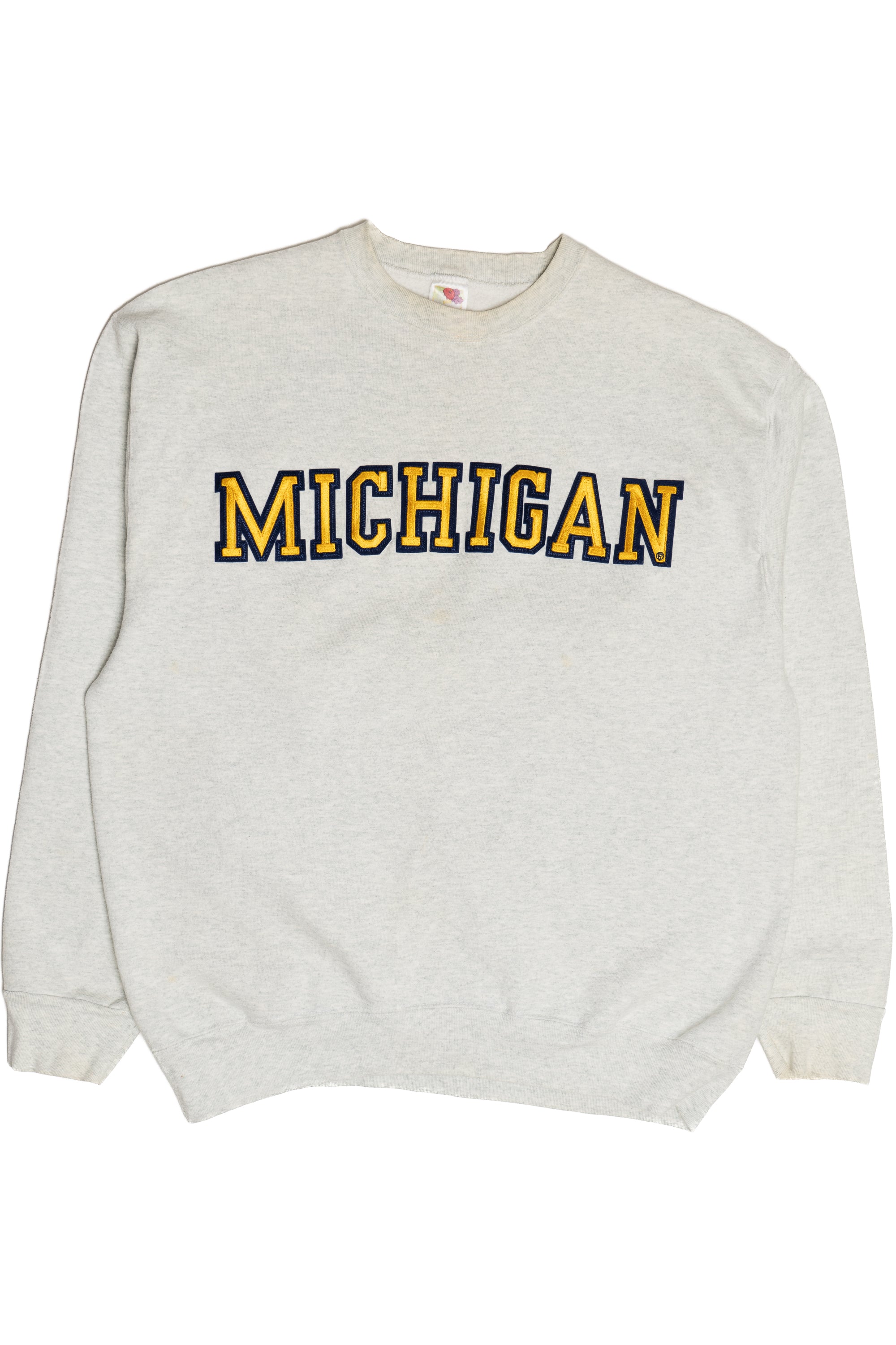 Vintage University Of Michigan "Michigan" Tackle Twill Sweatshirt (1990s)