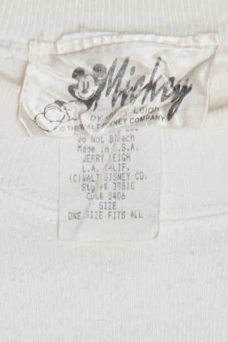 Vintage Mickey Mouse Repeated Print Jerry Leigh Sweatshirt (1990s)