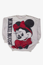 Vintage Minnie Mouse Front Back Graphic Sweatshirt (1990s)