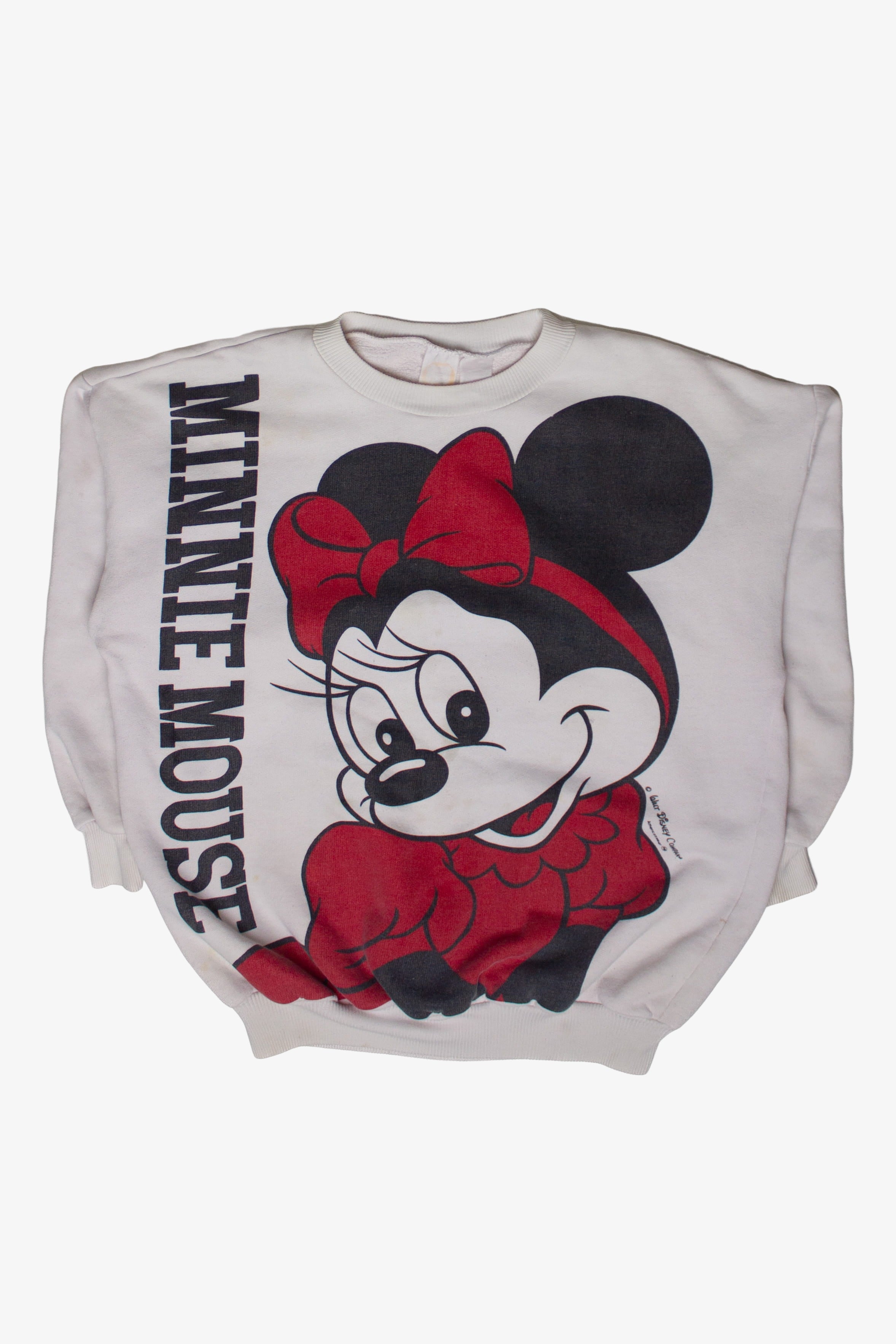 Vintage Minnie Mouse Front Back Graphic Sweatshirt (1990s)