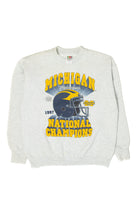 Vintage Michigan Wolverines National Champions Sweatshirt (1990s)
