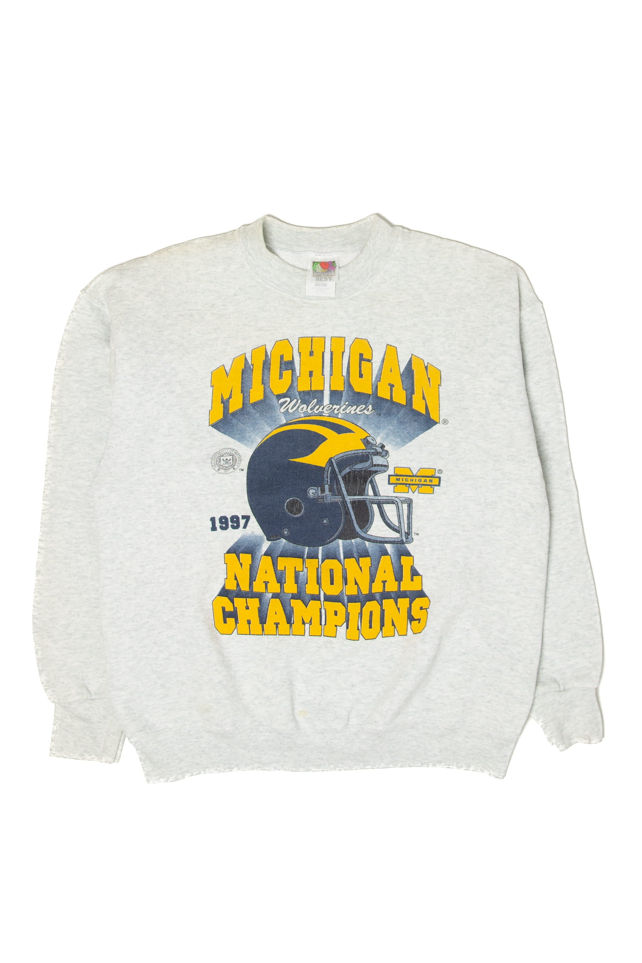 Vintage Michigan Wolverines National Champions Sweatshirt (1990s)