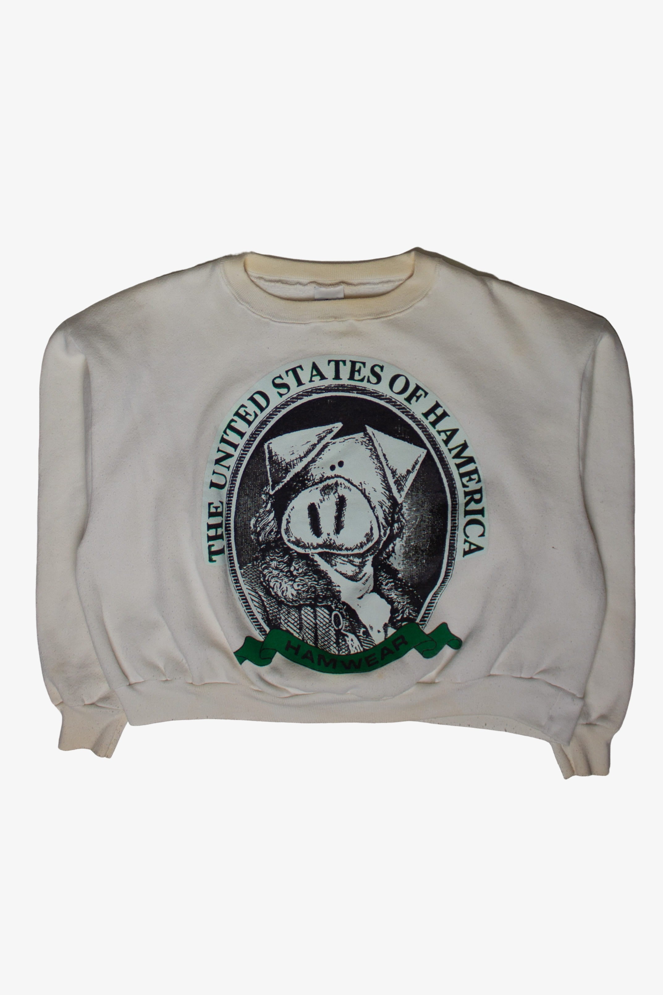 Vintage Hamwear Cropped Sweatshirt (1990)