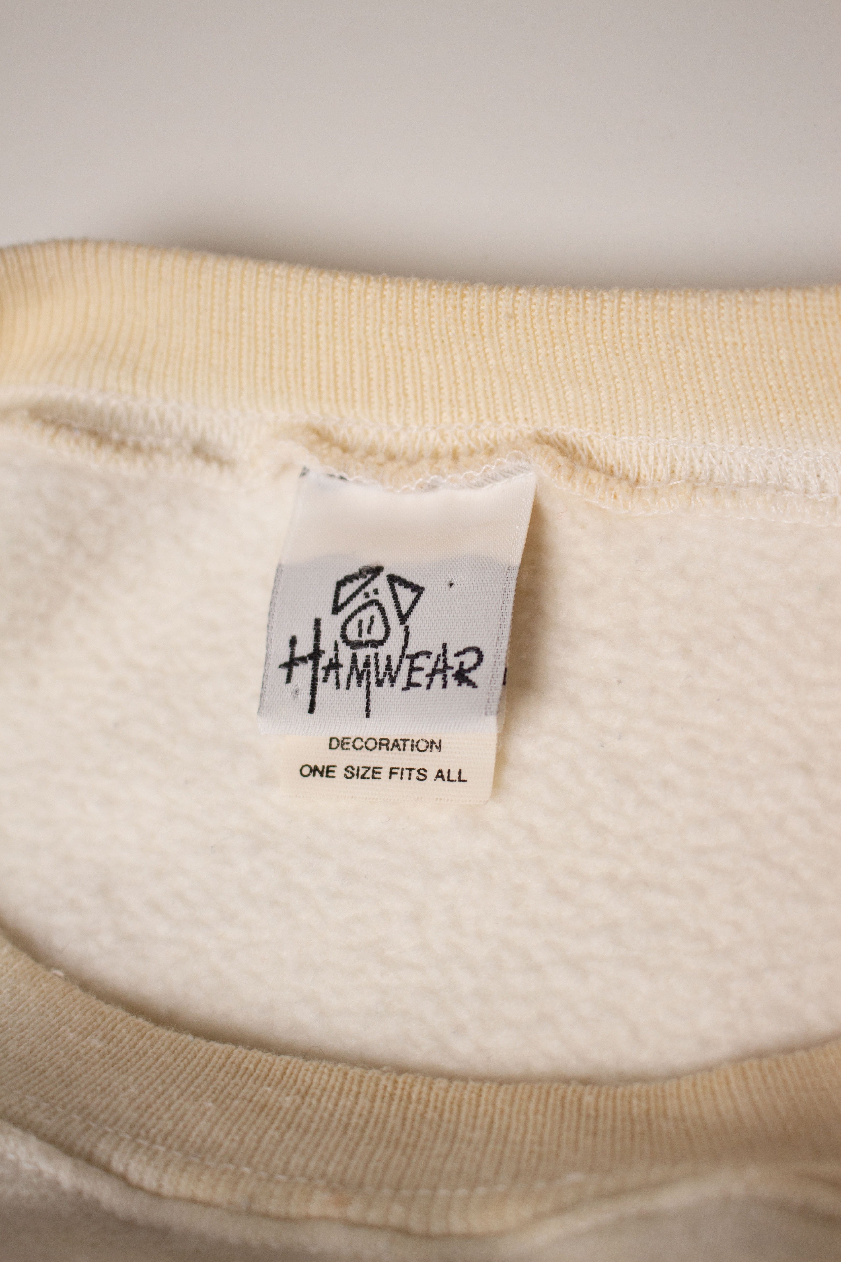 Vintage Hamwear Cropped Sweatshirt (1990)