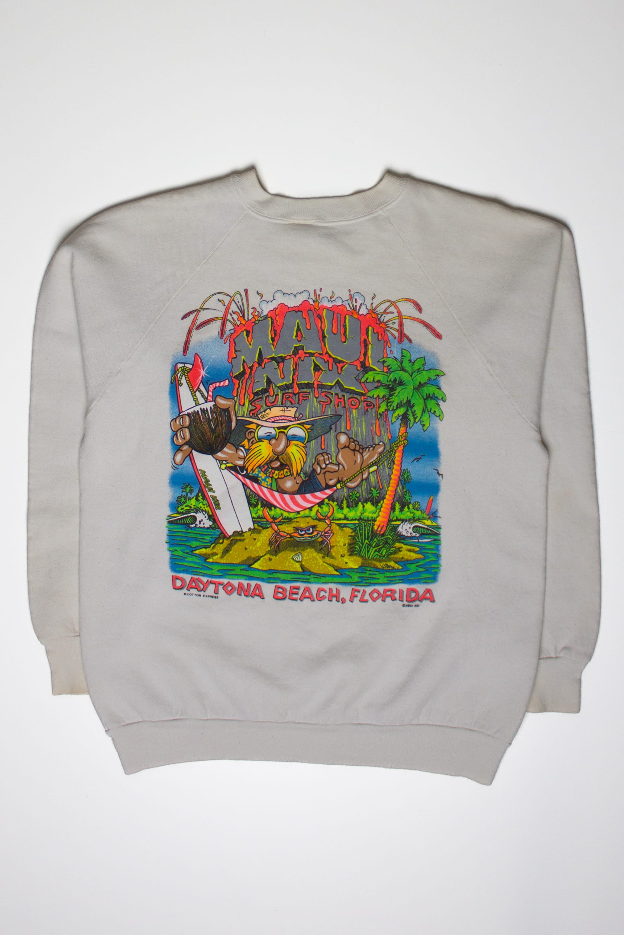 Vintage Maui Nix Surf Shop Sweatshirt (1990s)