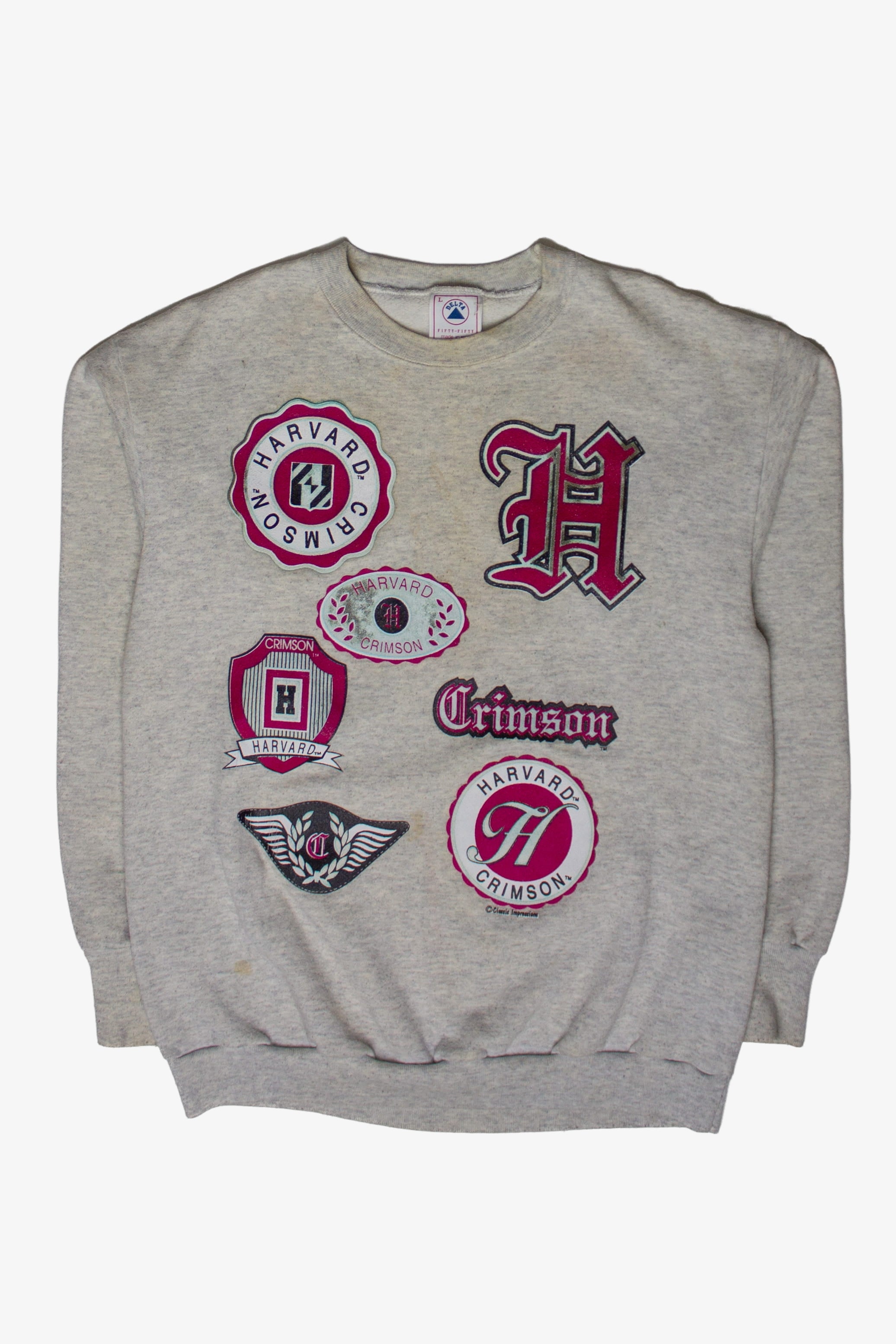 Vintage Harvard Crimson Sweatshirt (1990s)