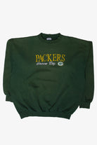 Vintage Green Bay Packers Embroidered Sweatshirt (1990s)
