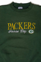 Vintage Green Bay Packers Embroidered Sweatshirt (1990s)
