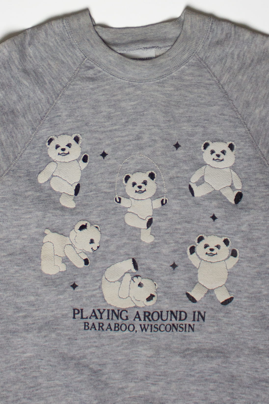 Vintage Baraboo Wisconsin Teddy Bears Sweatshirt (1980s)