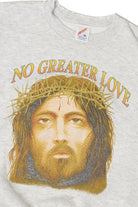 Vintage Jesus "No Greater Love" Sweatshirt (1990s)