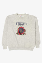 Vintage Stroh's Light Fire-Brewed Beer Sweatshirt (1990s)