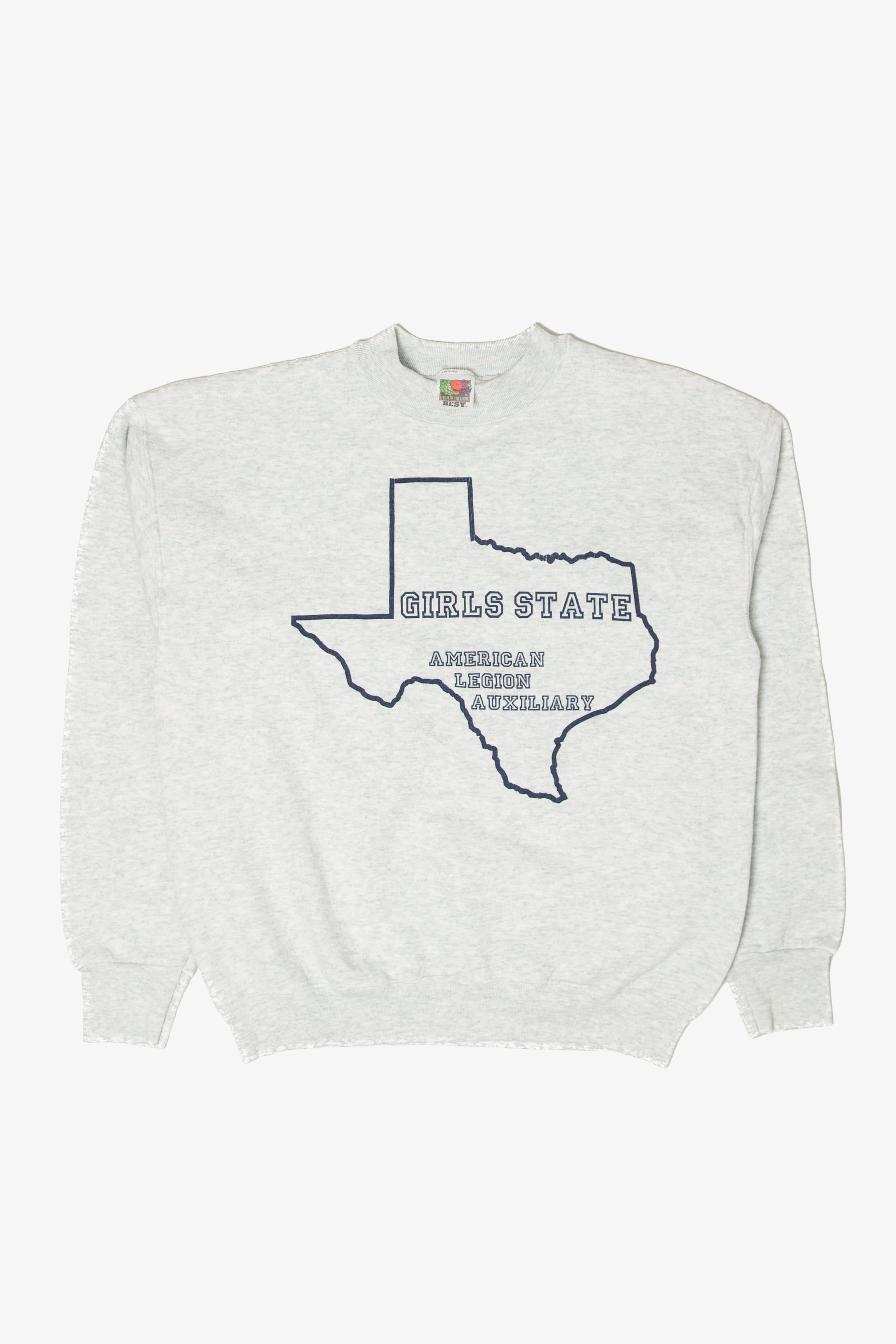 Vintage Texas Girls State American Legion Auxiliary Sweatshirt (1990s)