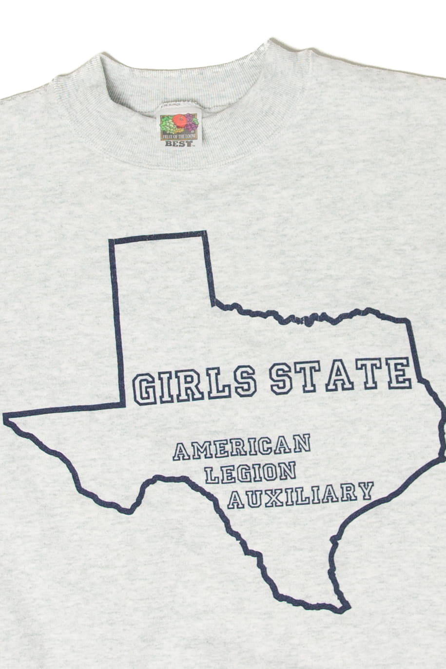 Vintage Texas Girls State American Legion Auxiliary Sweatshirt (1990s)