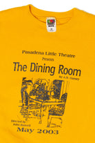 Vintage Pasadena Theatre Presents The Dining Room Sweatshirt (2000s)
