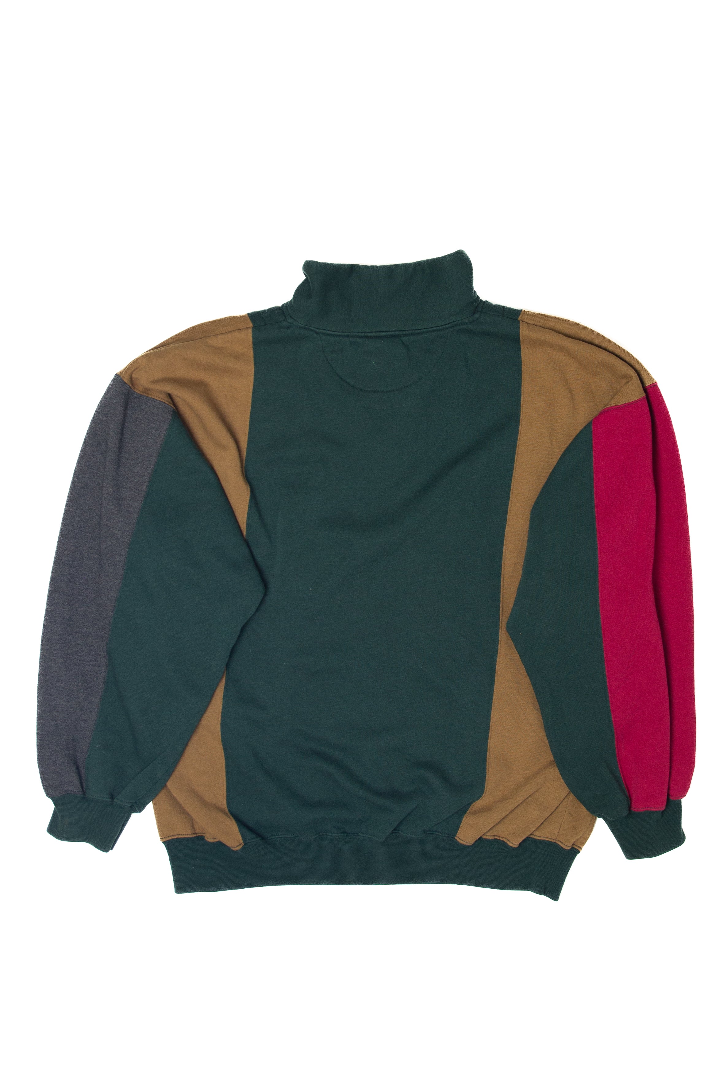 Vintage Half Zip Multicolor Sweatshirt (2000s)