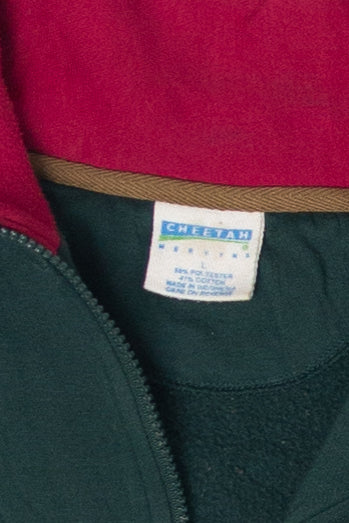 Vintage Half Zip Multicolor Sweatshirt (2000s)