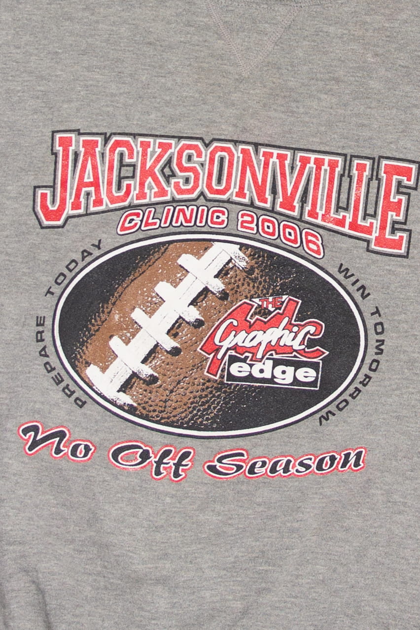 Vintage Jacksonville "No Off Season" Sweatshirt (2000s)