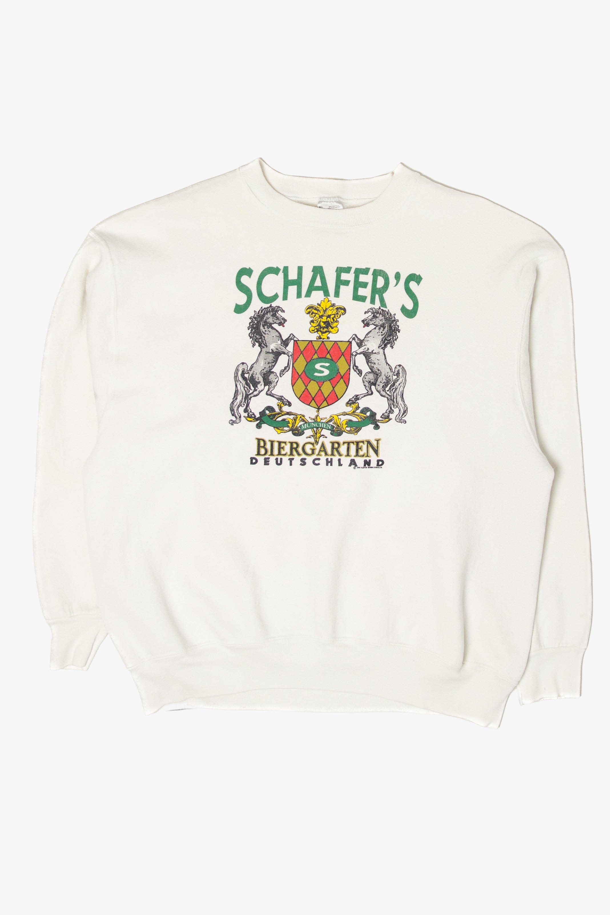 Vintage Schafer's Biergarten Deutschland Sweatshirt (1990s)