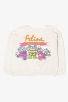 Vintage Feline Fitness Centre Sweatshirt (1980s)