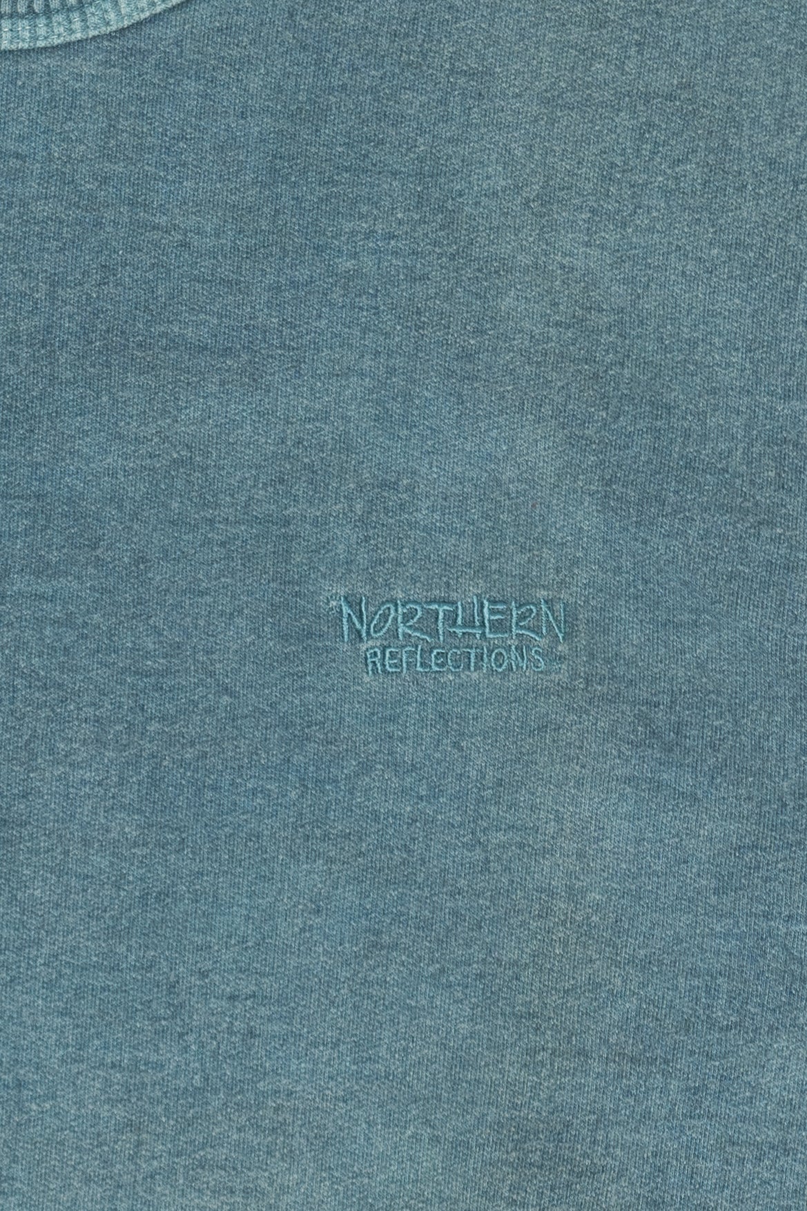 Vintage Northern Reflections Embroidered Logo Acid Wash Sweatshirt (1990s)