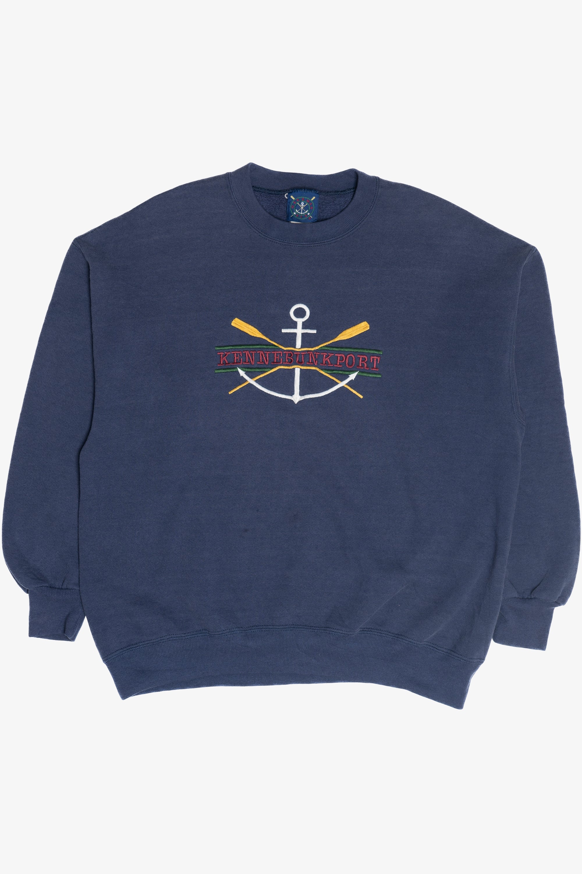 Vintage "Kennebunkport" Embroidered Oarsman 913 Sweatshirt (1990s)