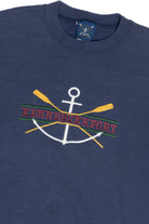Vintage "Kennebunkport" Embroidered Oarsman 913 Sweatshirt (1990s)