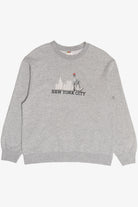 Vintage "New York City" Embroidered Skyline Statue Of Liberty Sweatshirt (2000s)