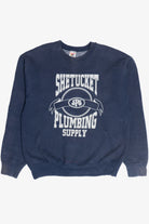 Vintage "Shetucket Plumbing Supply" Sweatshirt (1990s)