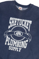 Vintage "Shetucket Plumbing Supply" Sweatshirt (1990s)