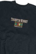 Vintage "Thornton Winery" Embroidered Wine Logo Sweatshirt (2000s)