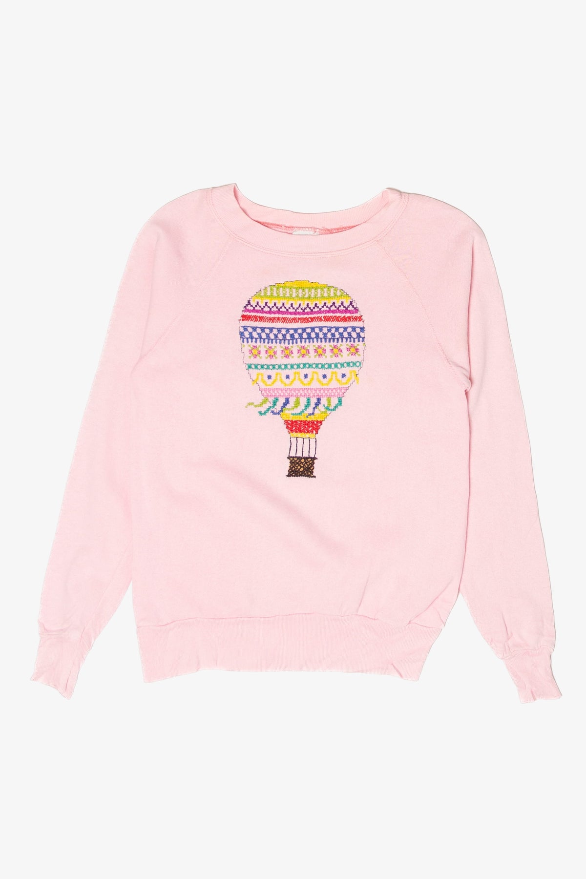 Vintage Embroidered Hot Air Balloon Sweatshirt (1990s) – Ragstock
