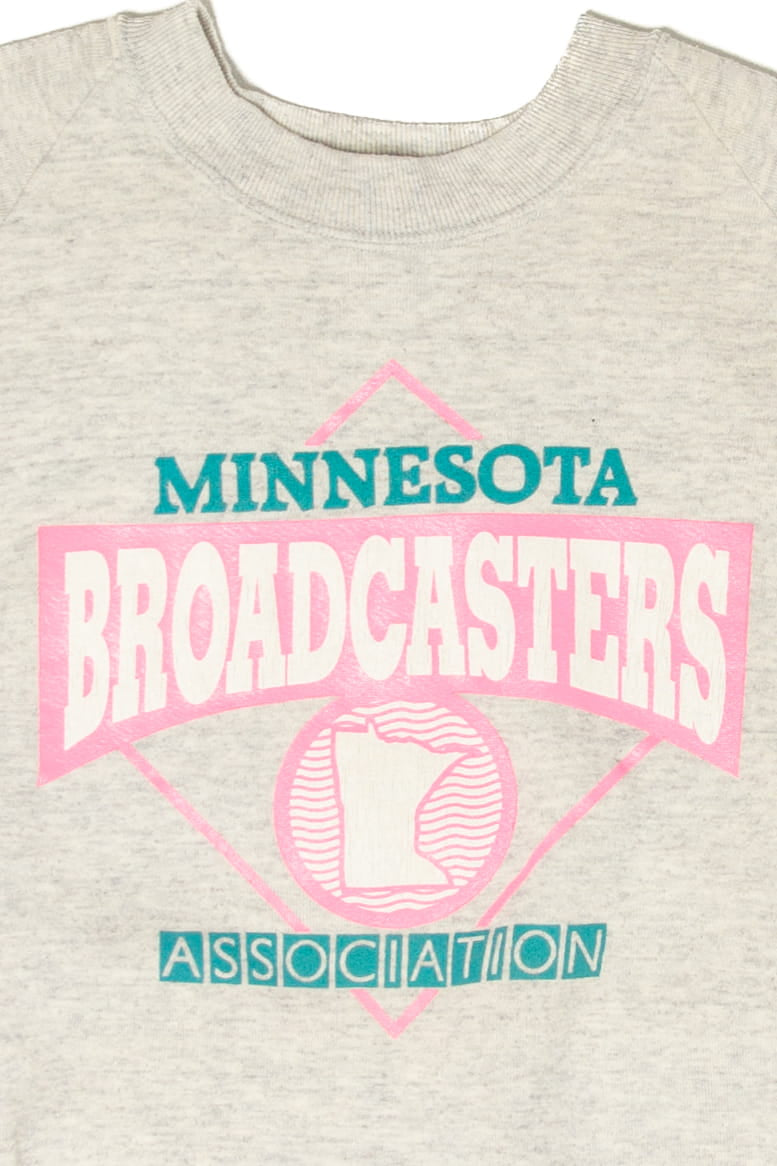 Vintage Minnesota Broadcasters Association Sweatshirt (1990s)