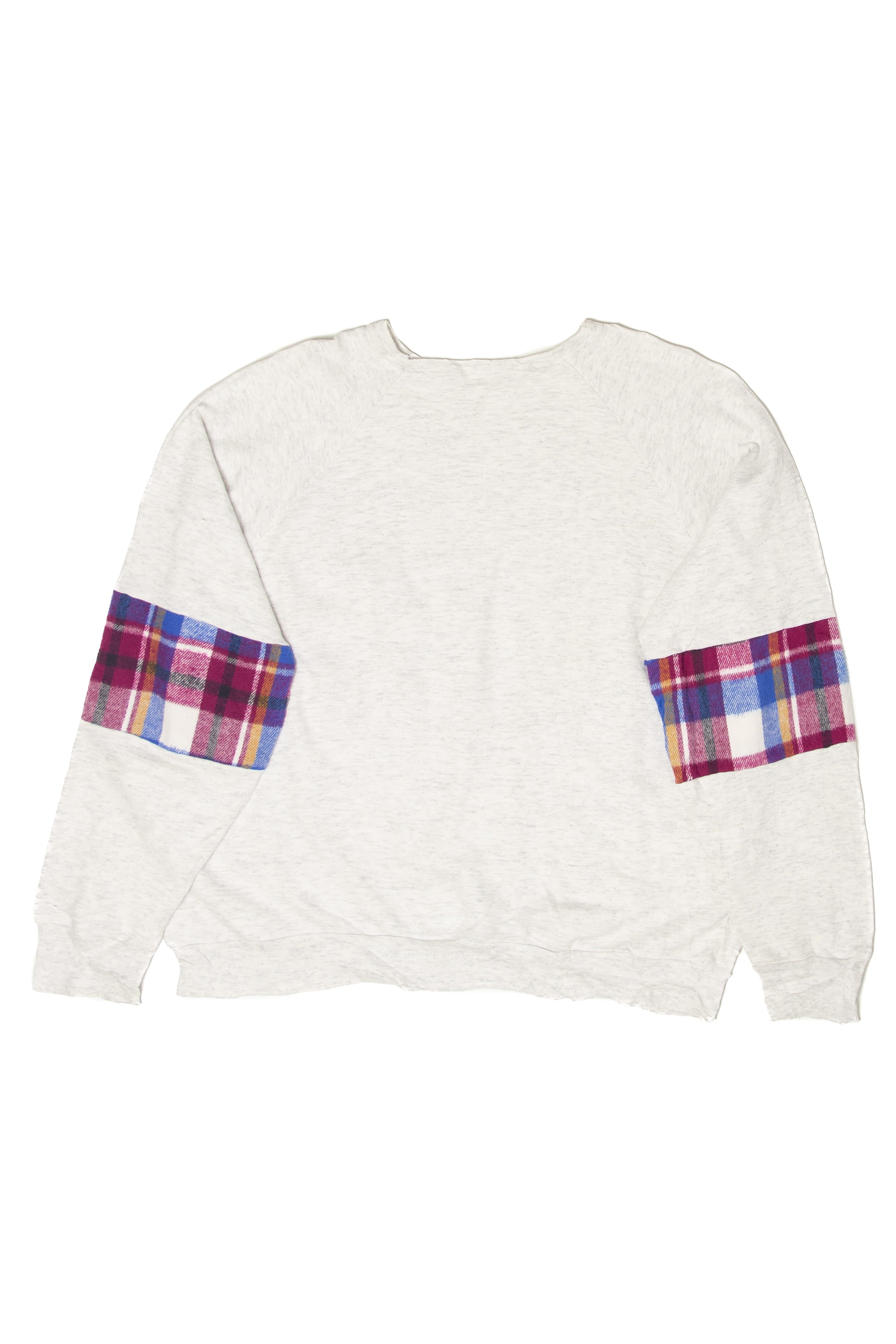 Vintage Aruba Plaid Sleeved Sweatshirt (1990s)
