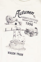 Vintage Autumn Leave Festival Wagon Trail Sweatshirt (1990s)