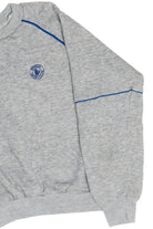 Vintage Sasson Logo Blue Trim Raglan Sweatshirt (1980s)