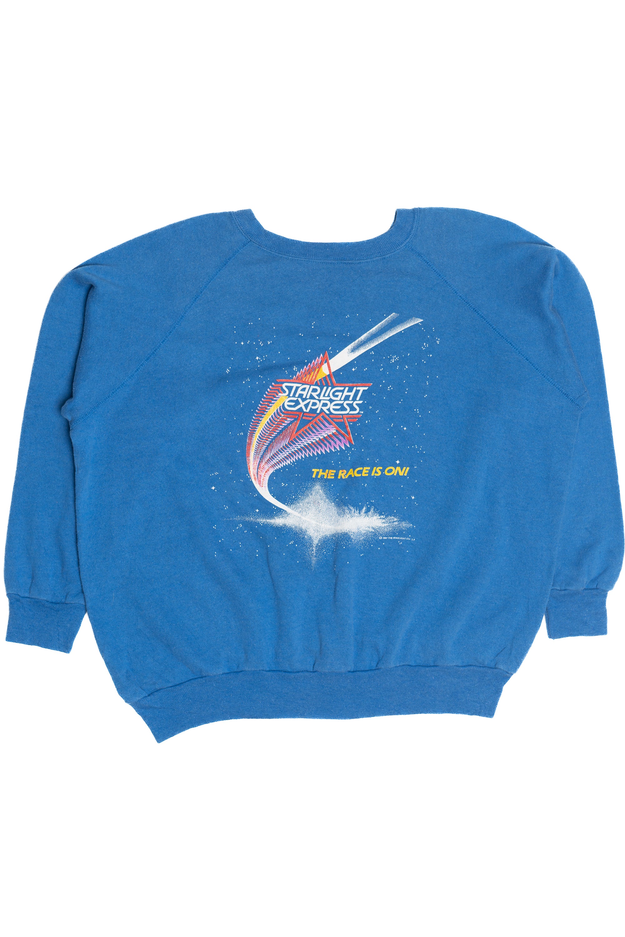 Vintage "Starlight Express" Broadway Musical Sweatshirt (1980s)