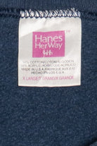Vintage Hand Embroidered Cross Stitched Swans Sweatshirt (1990s)