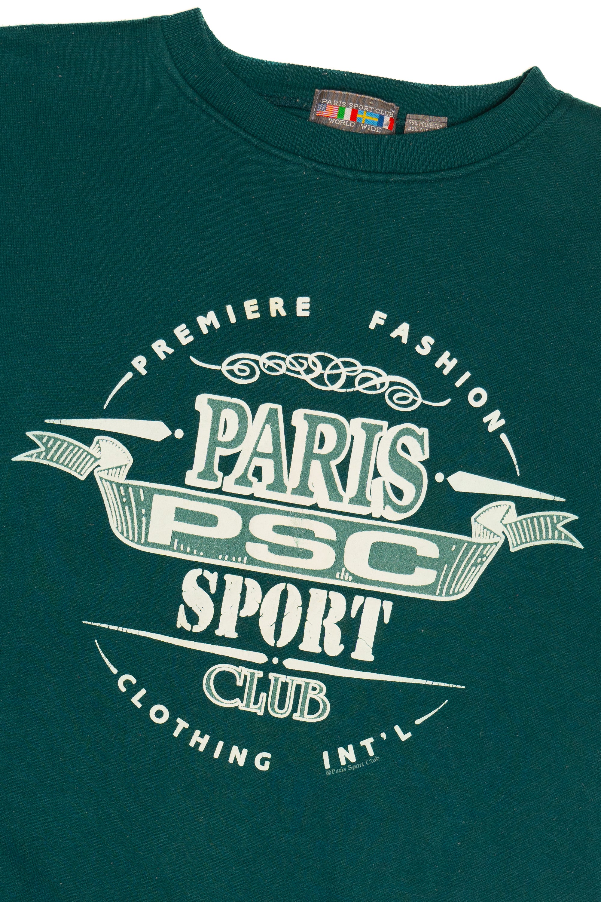 Vintage Paris Sport Club Logo Sweatshirt (1990s)