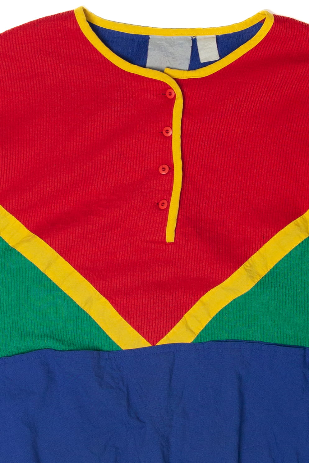 Vintage Color Block Sweatshirt (1980s)