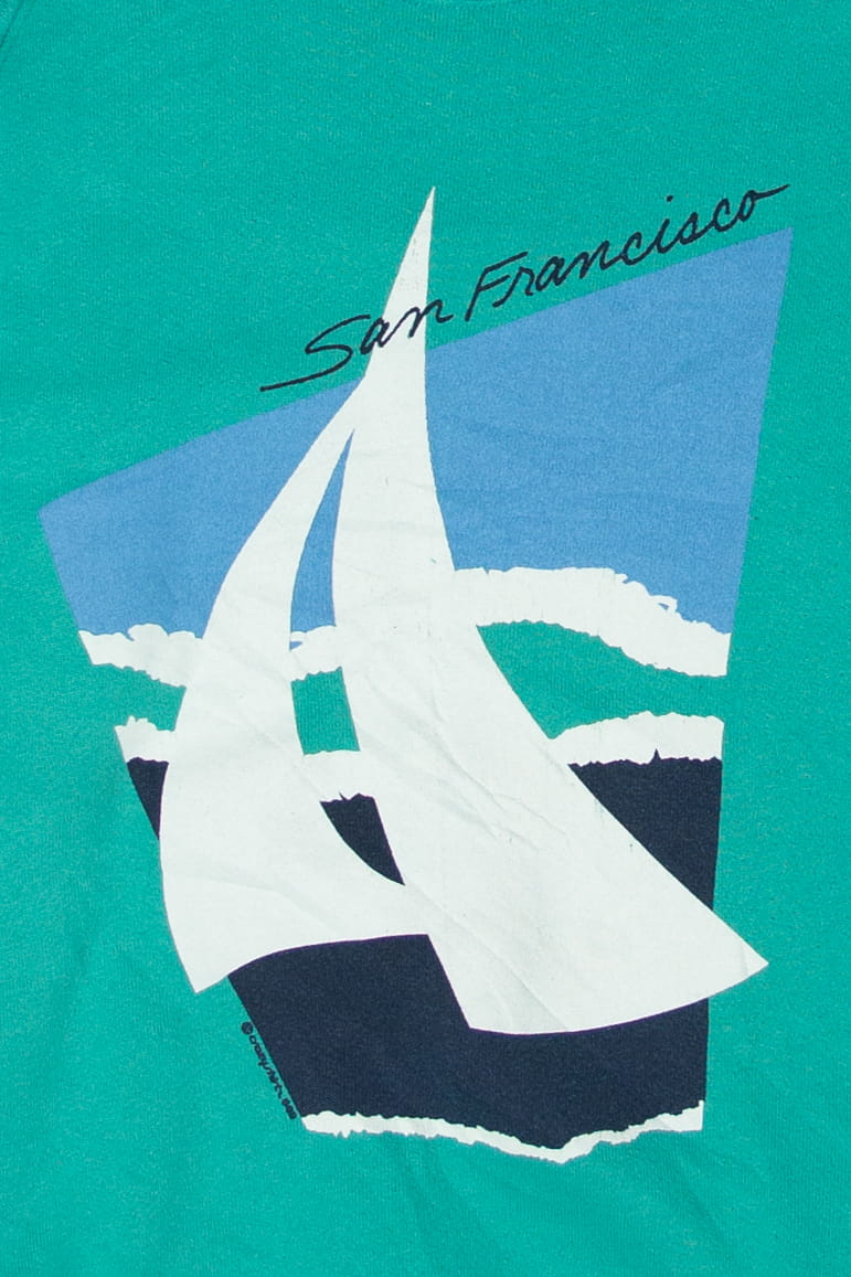 Vintage San Francisco Sailboat Sweatshirt (1990s)