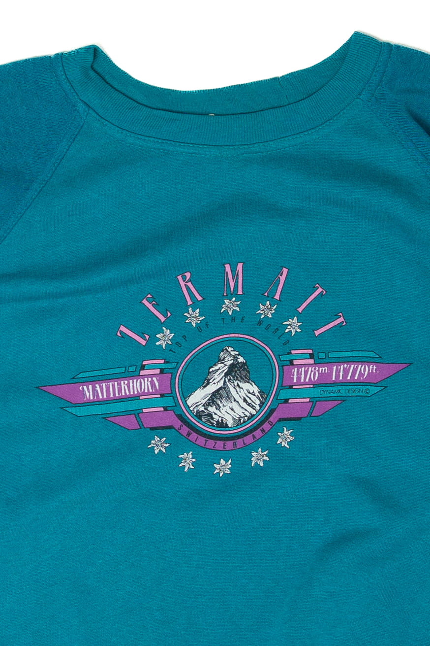 Vintage Zermatt Switzerland Sweatshirt (1990s)