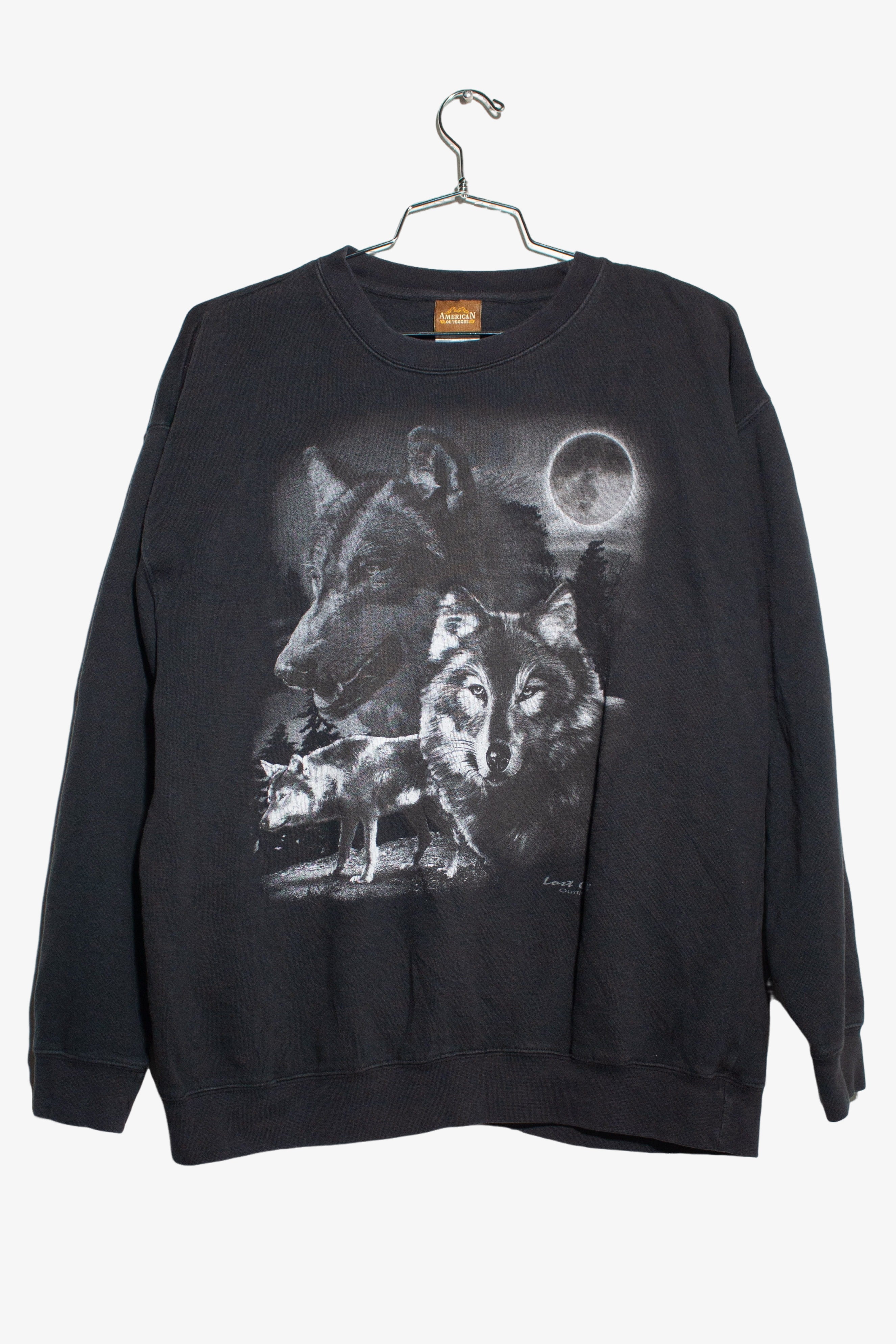 Vintage Full Moon Wolf Sweatshirt (1990s)