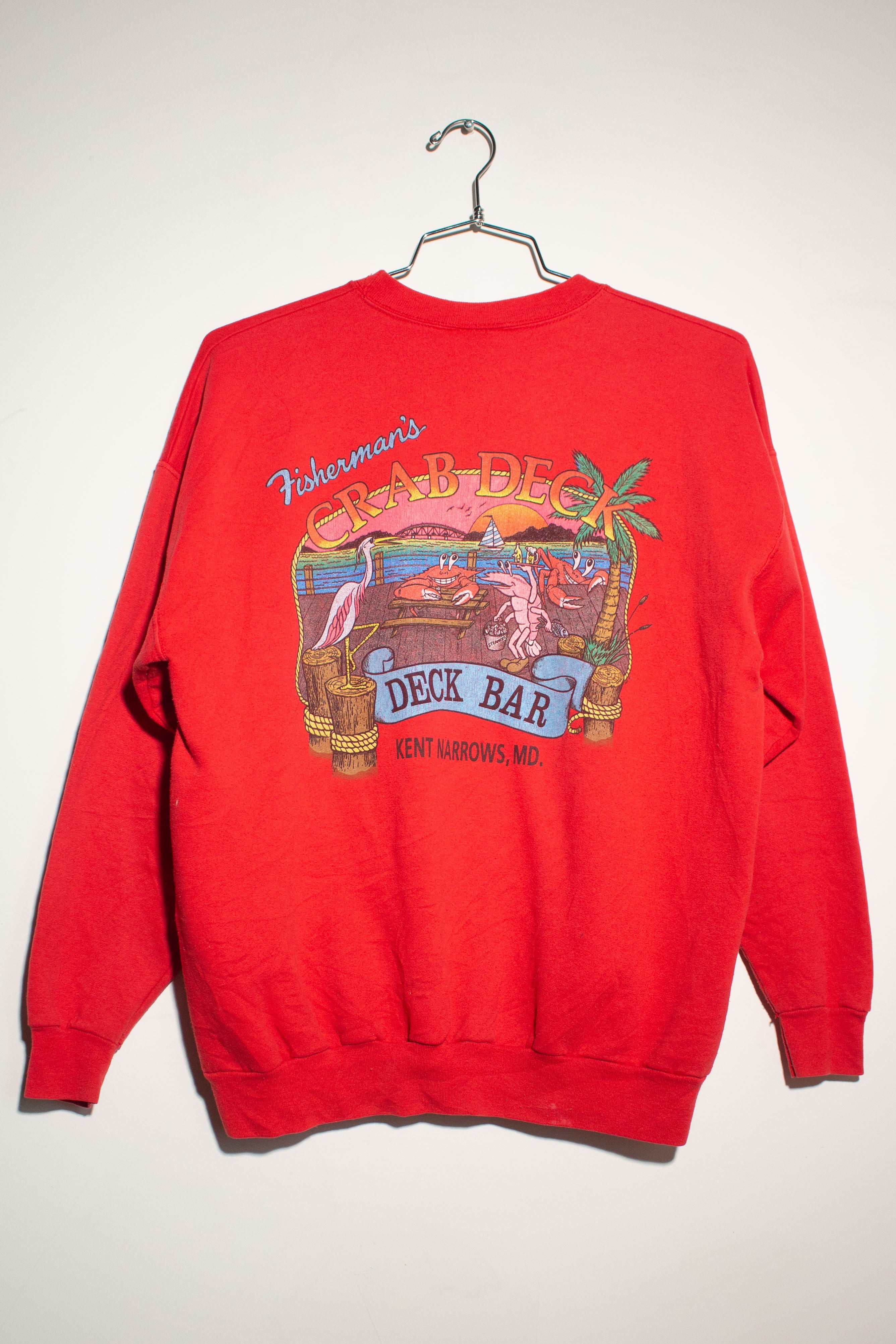 Vintage Fisherman's Crab Deck Sweatshirt (1990s)