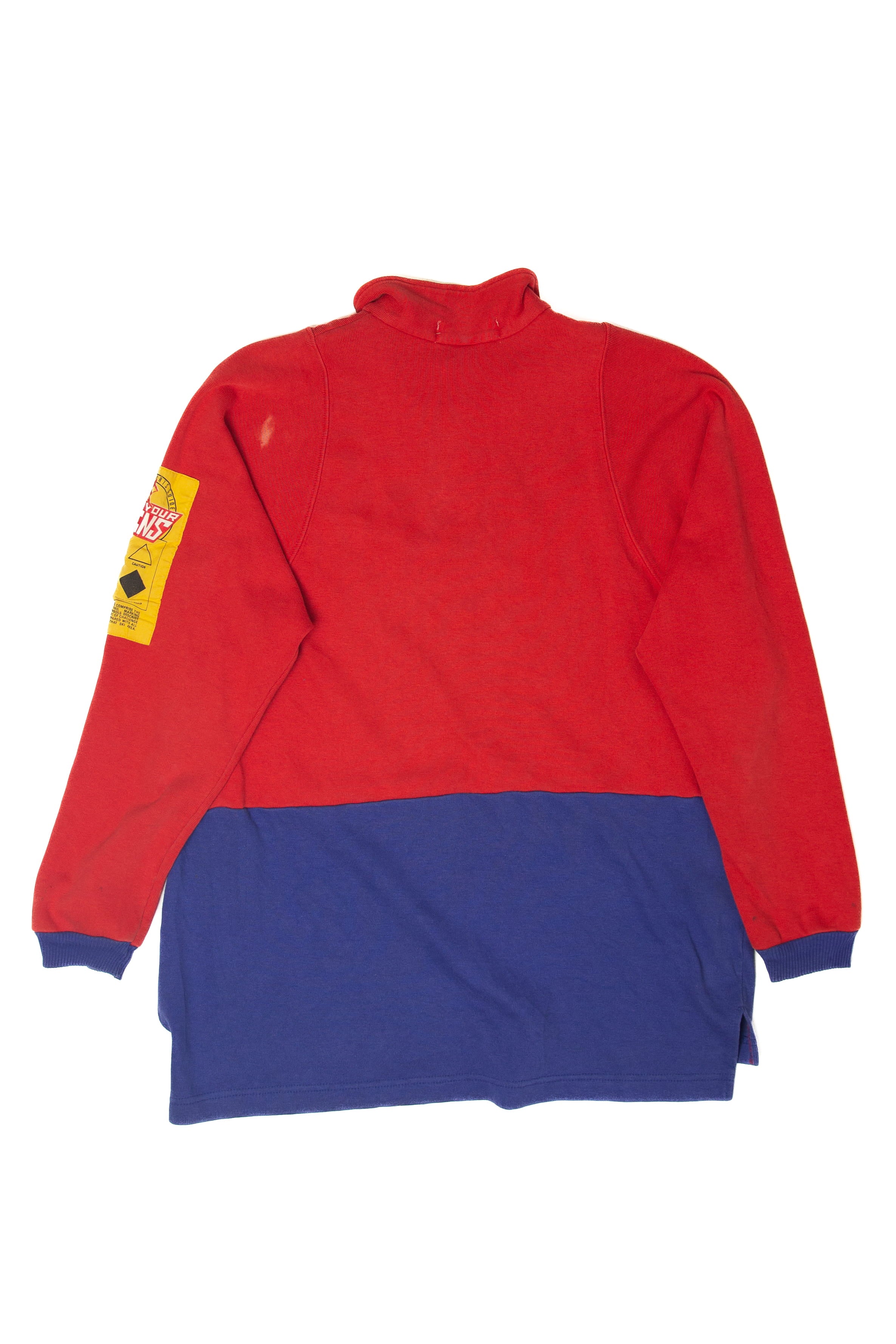 Vintage Color Block Ski Sweatshirt (1990s)