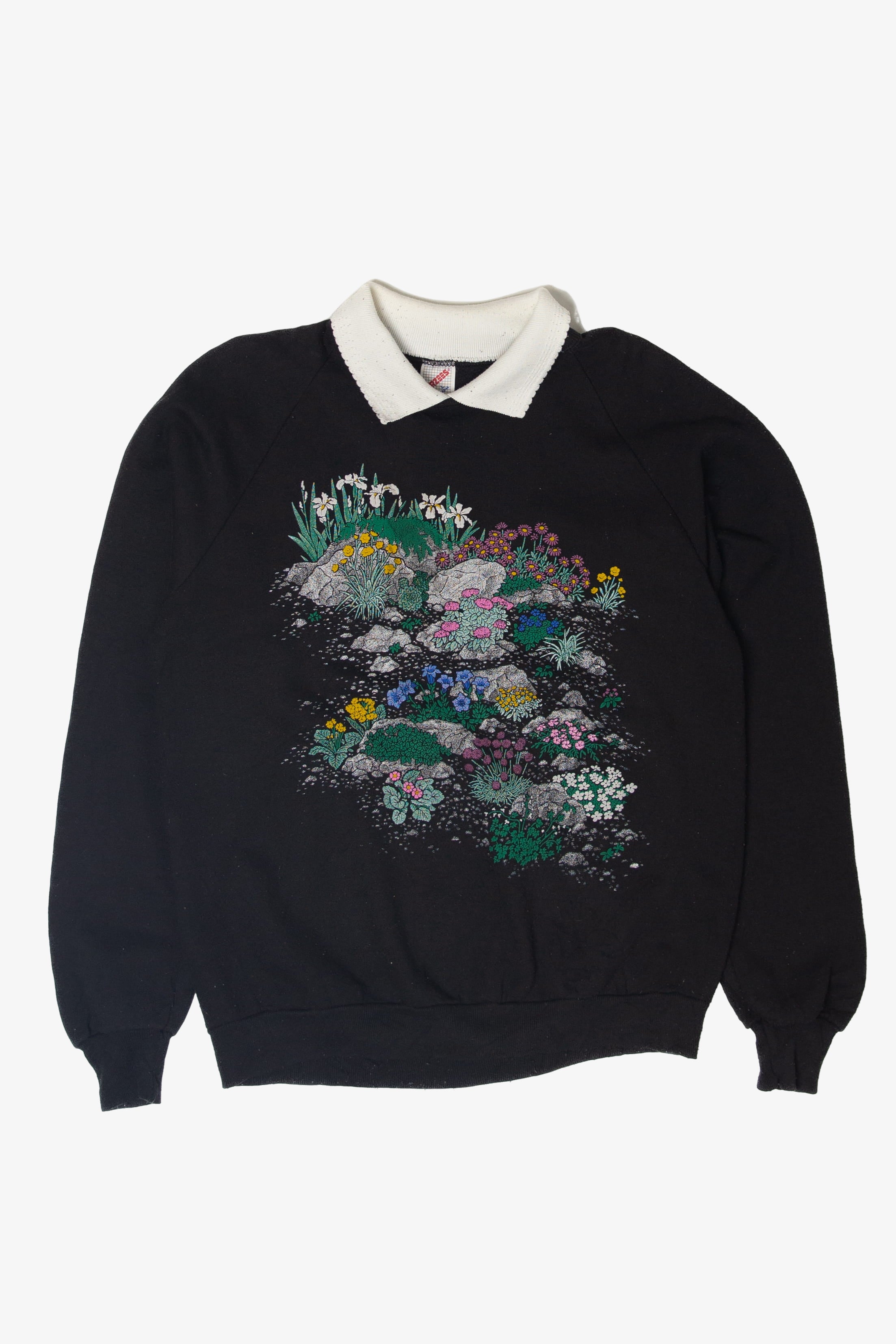 Vintage Flowers Sweatshirt (1990s)