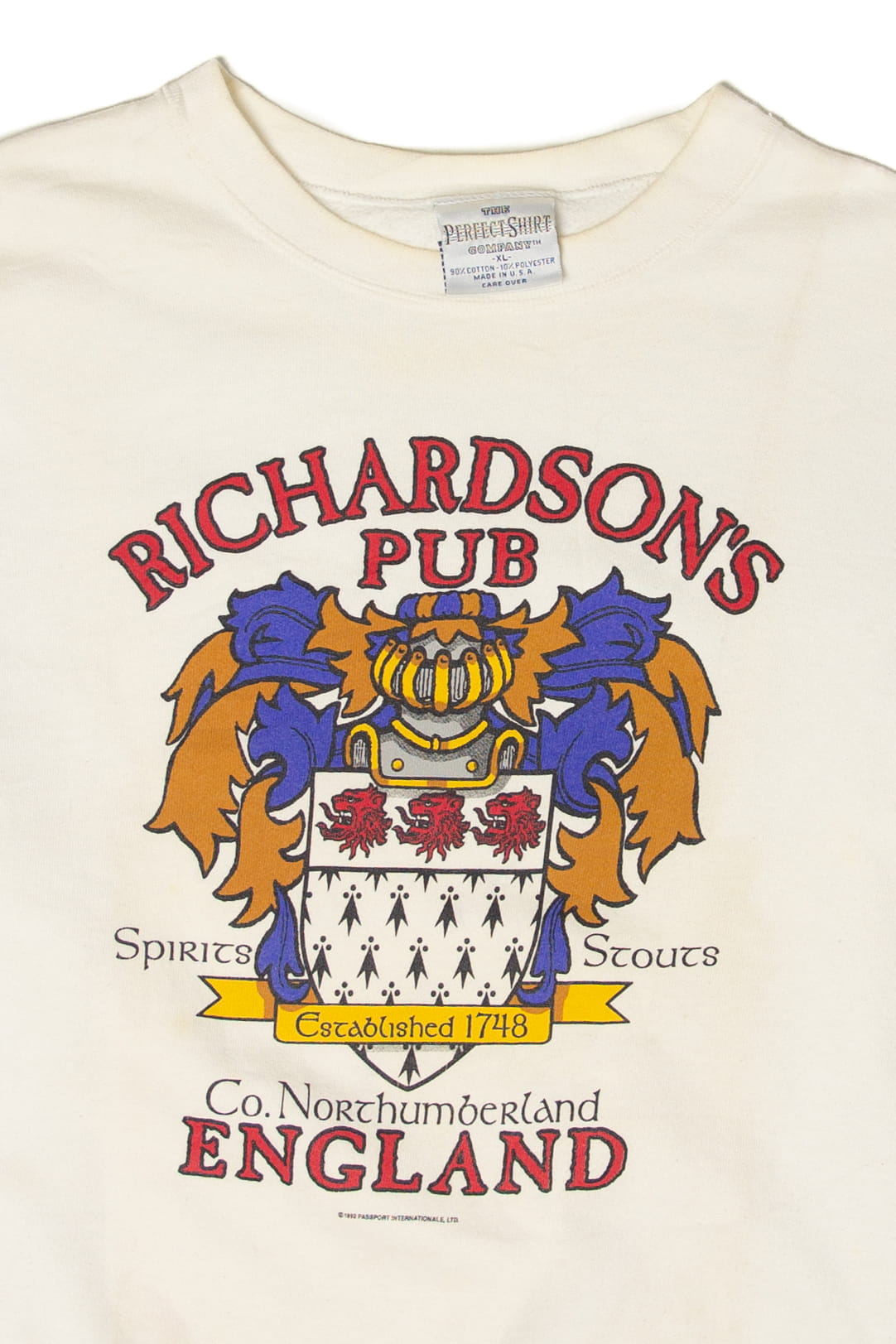 Vintage Richardson's Pub England Sweatshirt (1990s)
