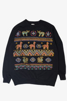 Vintage Embossed Sweatshirt (1990s)